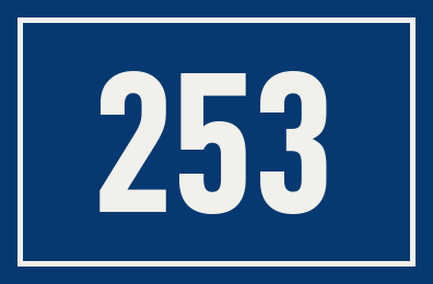 Hausnummer 253