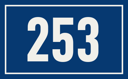 Hausnummer 253