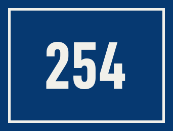 Hausnummer 254