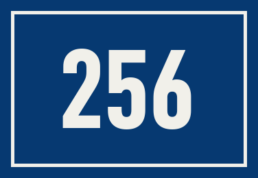 Hausnummer 256