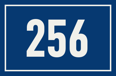 Hausnummer 256