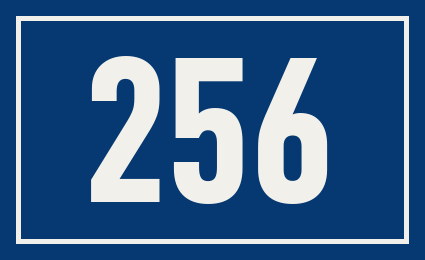 Hausnummer 256