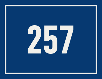 Hausnummer 257