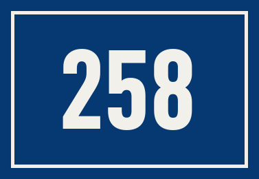 Hausnummer 258