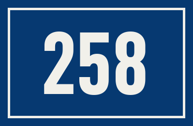 Hausnummer 258