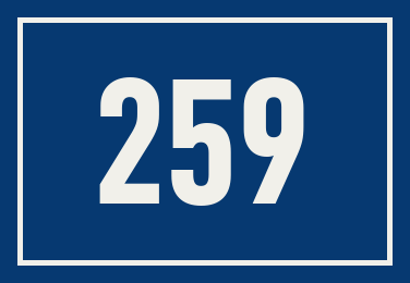 Hausnummer 259