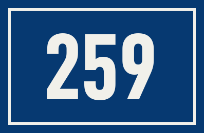 Hausnummer 259