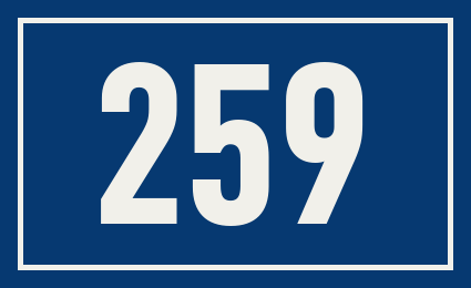 Hausnummer 259
