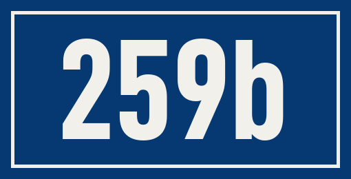 Hausnummer 259b