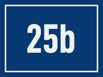 Hausnummer 25b
