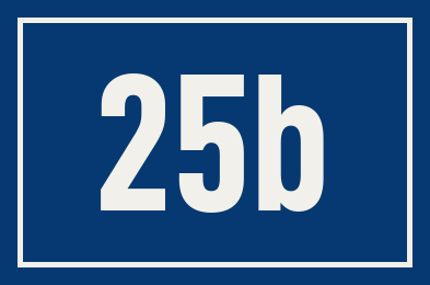 Hausnummer 25b