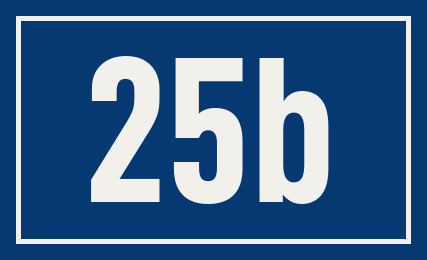 Hausnummer 25b