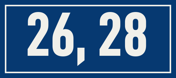 Hausnummer 26, 28