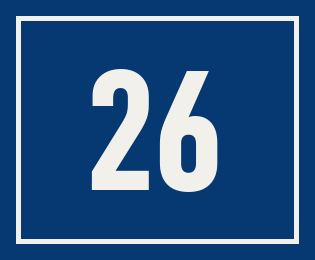 Hausnummer 26