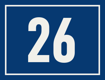 Hausnummer 26