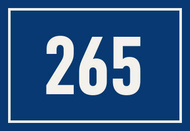 Hausnummer 265