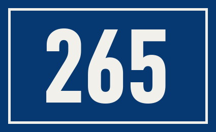 Hausnummer 265