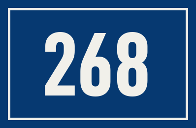 Hausnummer 268