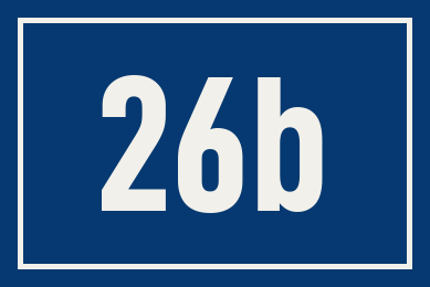 Hausnummer 26b