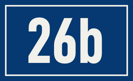 Hausnummer 26b