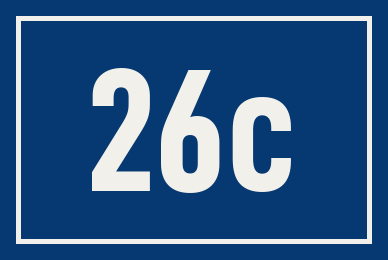 Hausnummer 26c