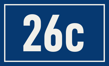 Hausnummer 26c