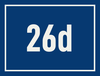 Hausnummer 26d