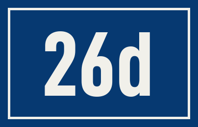 Hausnummer 26d