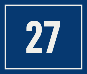 Hausnummer 27