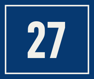 Hausnummer 27