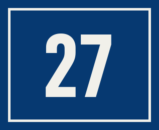 Hausnummer 27