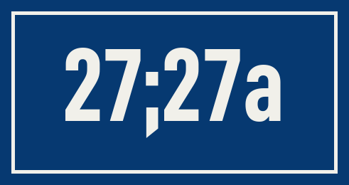 Hausnummer 27;27a