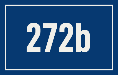 Hausnummer 272b