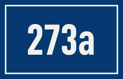 Hausnummer 273a
