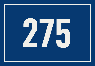 Hausnummer 275