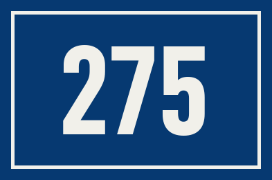 Hausnummer 275