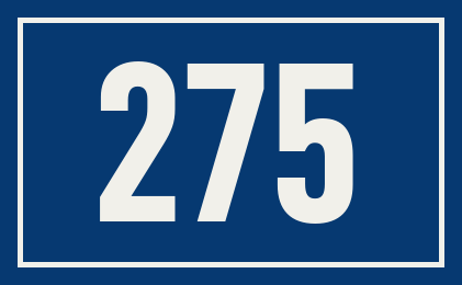 Hausnummer 275