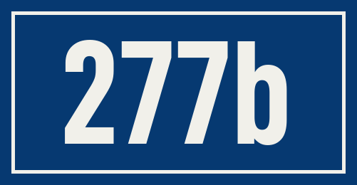 Hausnummer 277b