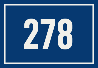 Hausnummer 278