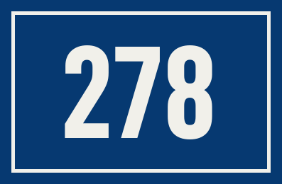 Hausnummer 278