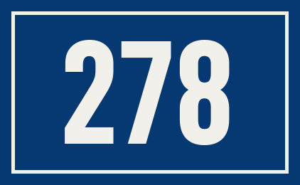 Hausnummer 278