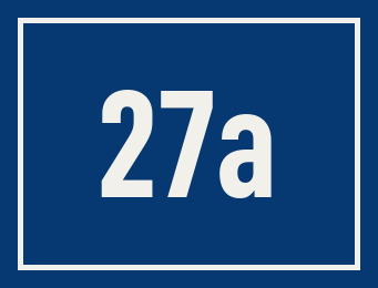Hausnummer 27a