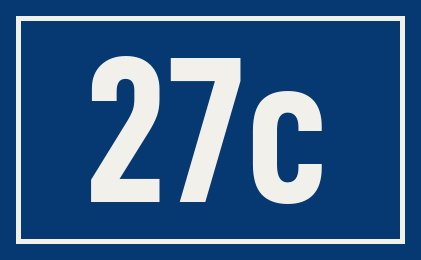 Hausnummer 27c