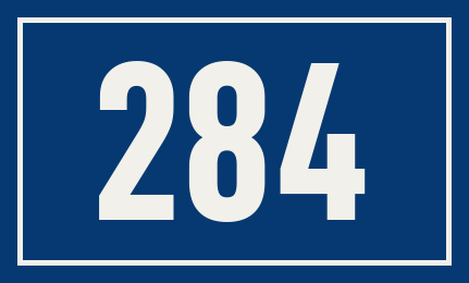 Hausnummer 284