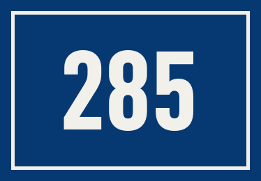 Hausnummer 285