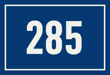 Hausnummer 285