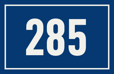 Hausnummer 285