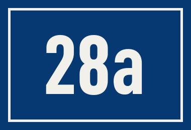 Hausnummer 28a