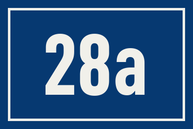 Hausnummer 28a