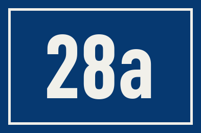Hausnummer 28a